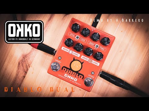 OKKO FX DIABLO DUAL - Demo by Alberto Barrero