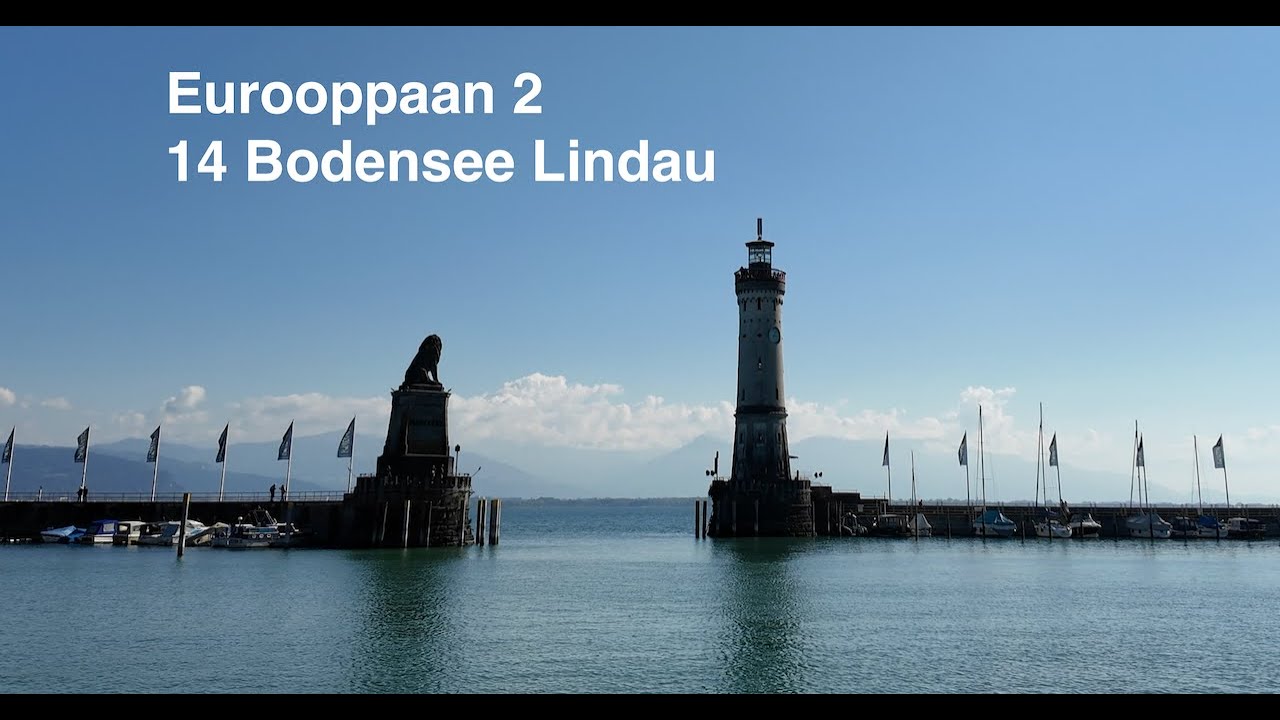 Matkailuautolla Eurooppaan 2: 14 Bodensee, Lindau - upea saarikaupunki
