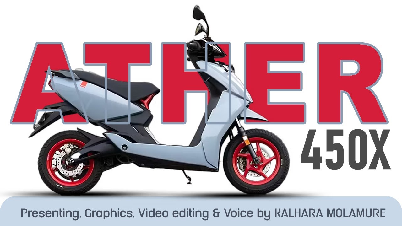 Ather 450X Electric High Speed eBike/Scooter Review in Sinhala 