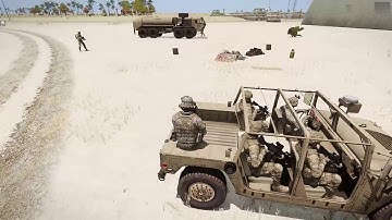 Arma: 3  - Dynamic Recon Ops - Fallujah - Specleaf Server - Live Stream