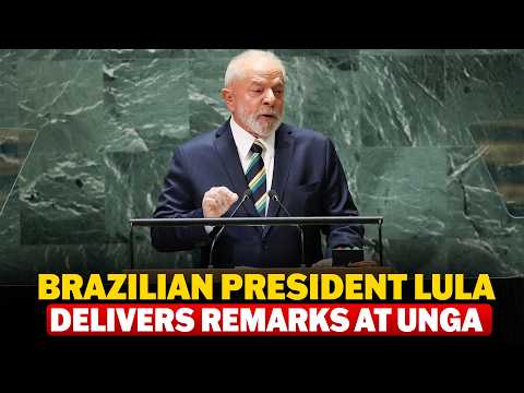 WATCH LIVE: World leaders address the U.N. General Assembly | Brazilian president Lula Speech