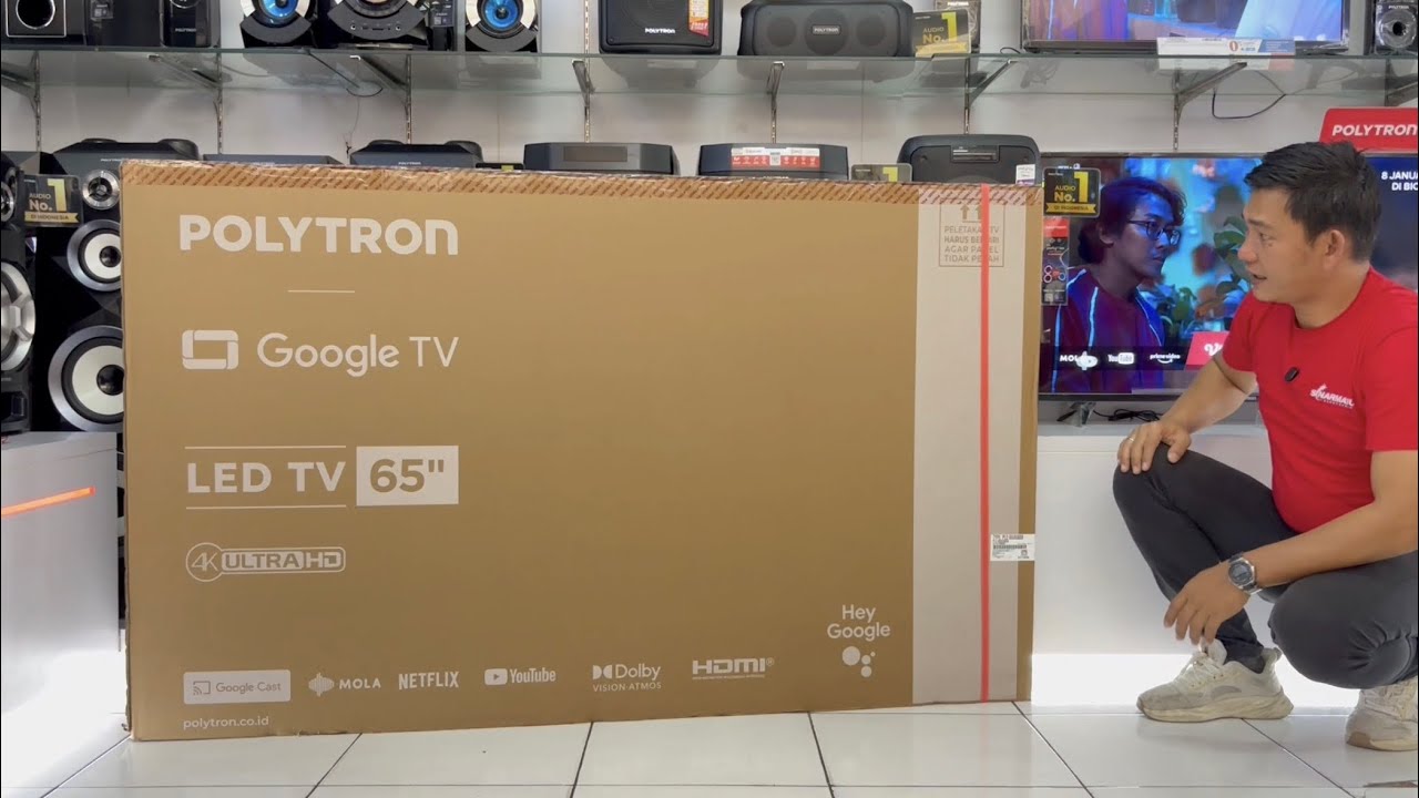 BARU! GOOGLE TV 65 INCH POLYTRON PLD 65UG5059