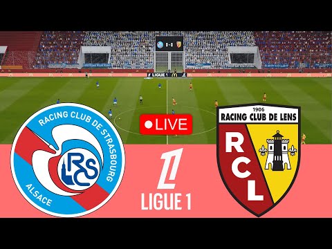LIVE🔴Strasbourg vs Lens 28-02-2026 - Ligue 1 - Round 24 - Full match gameplay