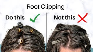 How to Do Root Clipping, the Curly Hair Volume Hack