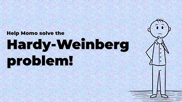 Help Momo solve the Hardy Weinberg problem!