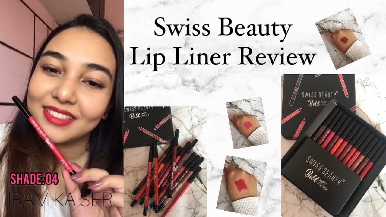 Swiss Beauty Lip Liner Review affordablemakeup nomakeuplook 