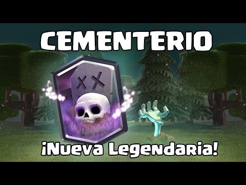 ¡¡LLEGA EL CEMENTERIO!! NUEVA LEGENDARIA | Sneak Peek | Clash Royale con TheAlvaro845 | Español