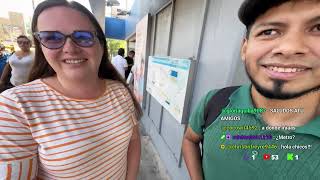 vamos por el mejor ceviche con amiga rumana en centro de Lima