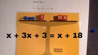 Hands on Equation lesson 4 by MooMooMath