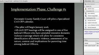 Piloted OFP Calendar - Hennepin County Family Justice Center