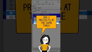 Do you know how to open 2 projects at the same time in primavera!