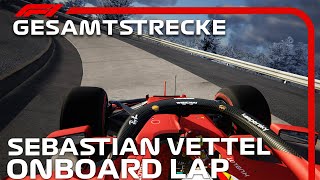 F1 2020 Nürburgring Gesamtstrecke | Sebastian Vettel Onboard