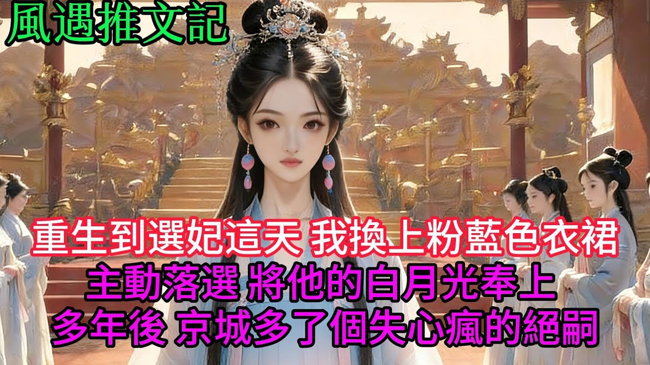 【完結爽文】重生到選妃這天 我換上粉藍色衣裙主動落選 將他的白月光奉上 多年後 京城多了個失心瘋的絕嗣...