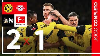 Thumbnail for JOGO COMPLETO: BORUSSIA DORTMUND X RB LEIPZIG | RODADA 9 | BUNDESLIGA 2024-2025