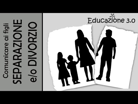 Video: Divorzio E Figli: Come Parlare Ai Figli