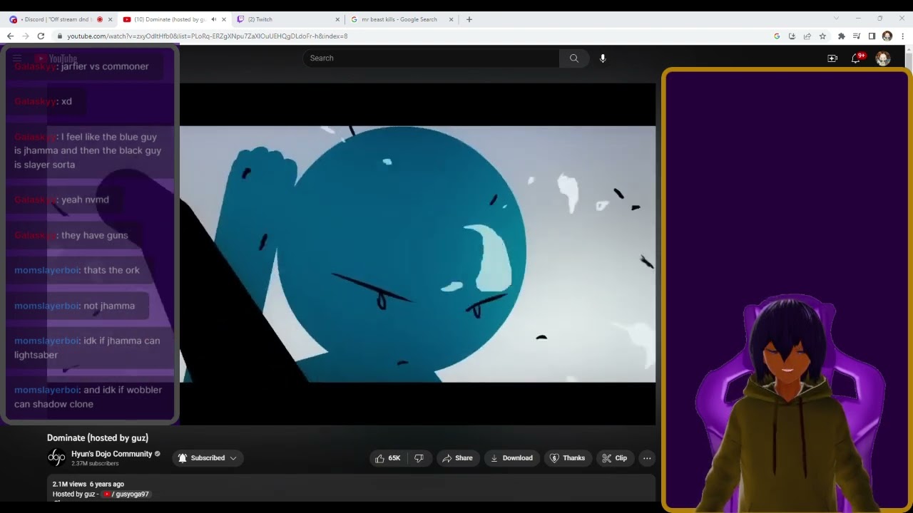 Dominate (hosted by guz) Reaction