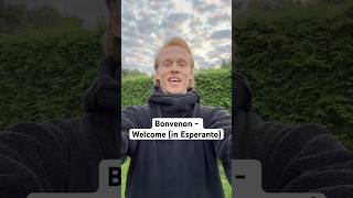Welcome in Esperanto – Bonvenon #goldenhourhabits #languagelearning #esperanto