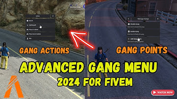 Advanced Gang Menu | Installation And Setup | Gang Action | Qbcore | FiveM | 2024