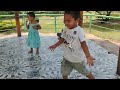 Playing Geethansha at Zoo park