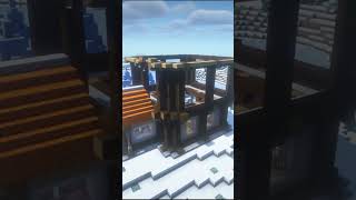 Minecraft 雪原の家を建てる（ダイジェスト） #1 #shorts