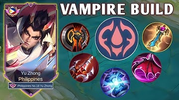 YU ZHONG SUPER SPELL VAMP BUILD INSTANT FULL HP!! (100% working sustain)