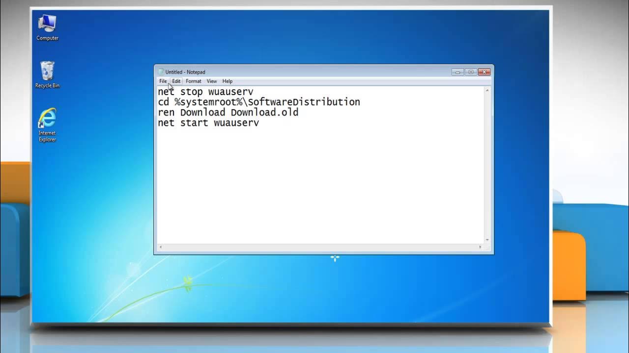 Net start wuauserv. Net start wuauserv
