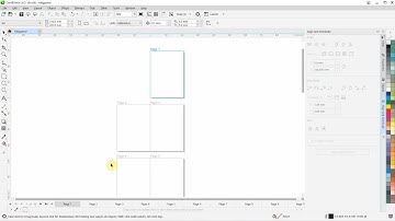 How to Set up Facing Pages in CorelDRAW (Magazine Layout)