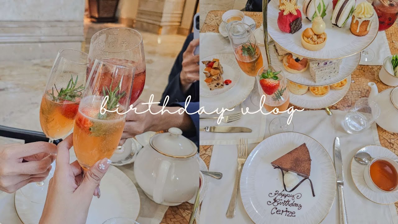 October Vlog | Tea Time at the Peninsula, Turning 29 🎂 - YouTube