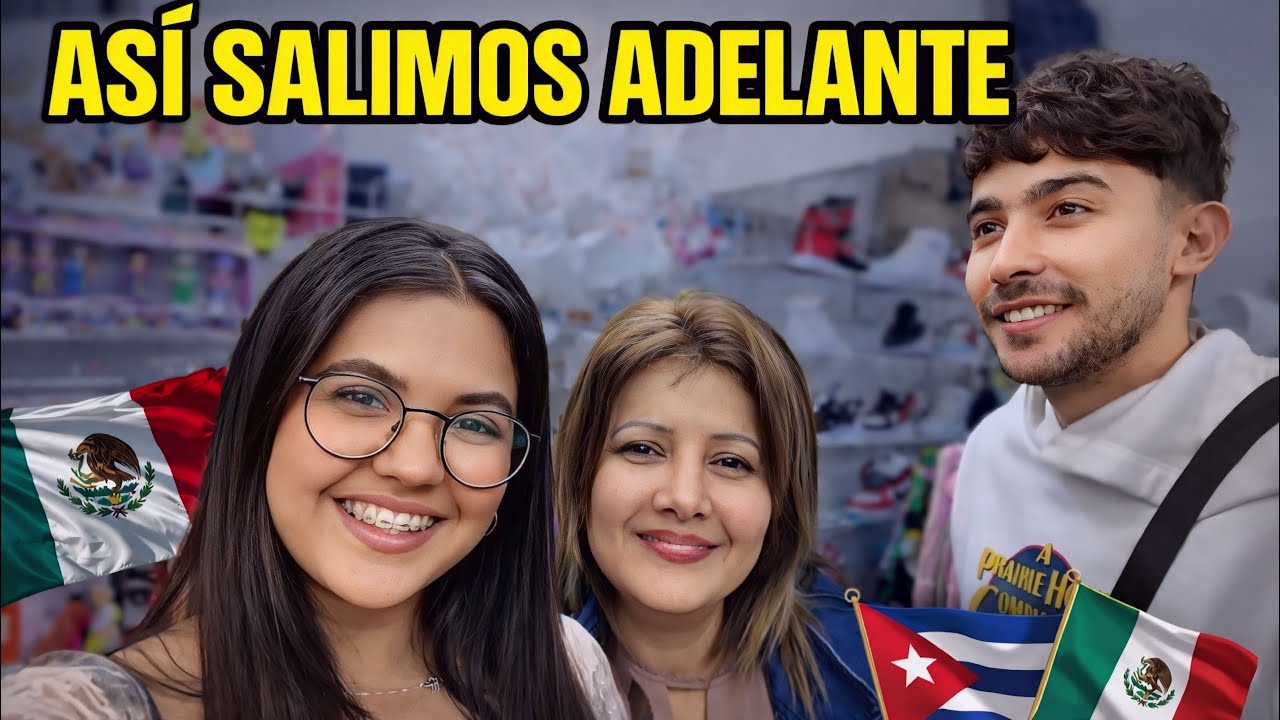 🇲🇽🇨🇺Así salimos adelante mi FAMILIA y yo siendo migrantes CUBANOS en MÉXICO// Nuestros trabajos 😱