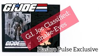 Hasbro G.I. Joe Classified: Snake-Eyes (Hasbro Pulse Exclusive!)