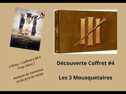 Découverte Coffret 4 Les 3 Mousquetaires