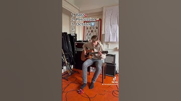 Day 45 | Can you guess the song? 😎 Made this with my Loop Station (Boss RC-3) 🎶 #timothyjames