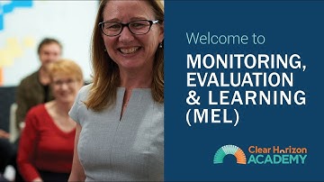 Course intro: Welcome to Monitoring, Evaluation and Learning (MEL)
