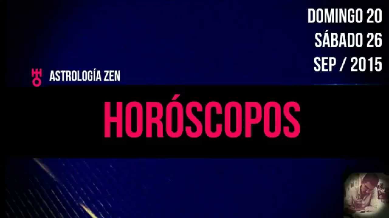 HORÓSCOPOS SEMANALES YouTube