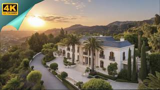 Grand French Chateau Style Mega Mansion In Beverly Hills California 2025