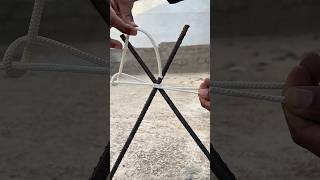 The Simple But Powerful Rope Knot  !