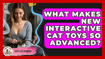 What Makes New Interactive Cat Toys So Advanced? - Happy Cat Handbook