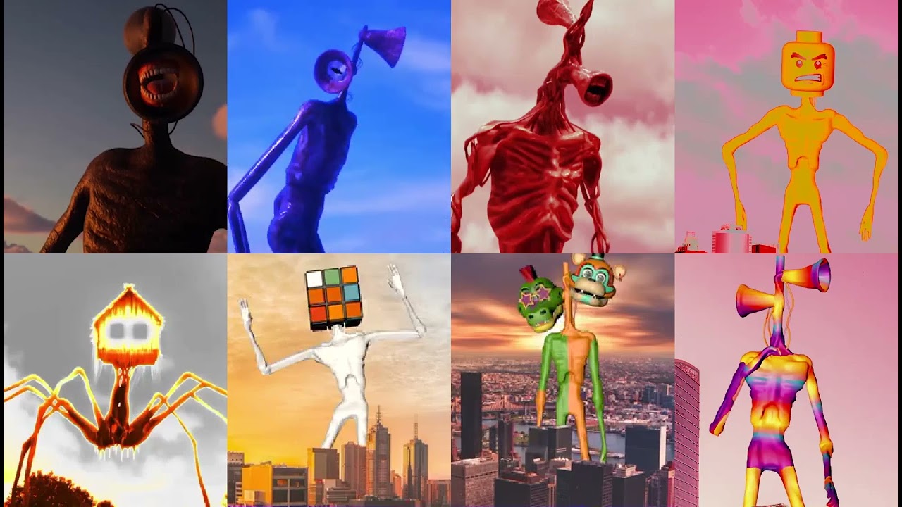 Mix - Siren Head New Coffin DanceMemeSong Cover 