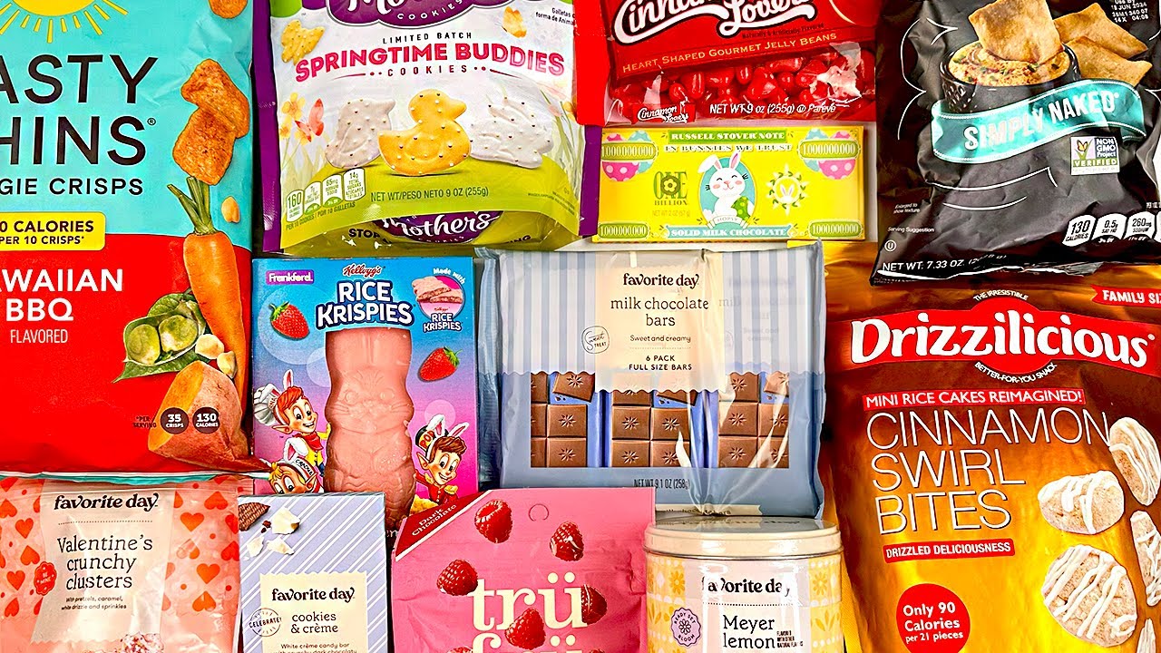 New Snacks Mother's Cookies, Tru Fru, Stacy's Pita Chips, Veggie Chips, Favorite Day Chocolate