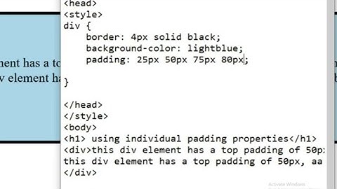 Css padding shorthand property lesson:9(part-4)