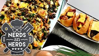 Brammens Mexican Meat Wall of Peace vs. Texas Tornado Hot Dogs | Nerds an Herds screenshot 5