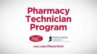 Pharmacy Technician Program at RACC