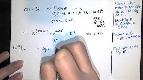 SP21 Quiz 2 Problem 2 - Initial value problem, featuring a Bernoulli differential equation