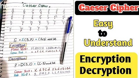 Caesar Cipher Encryption and Decryption in Hindi | Information Security