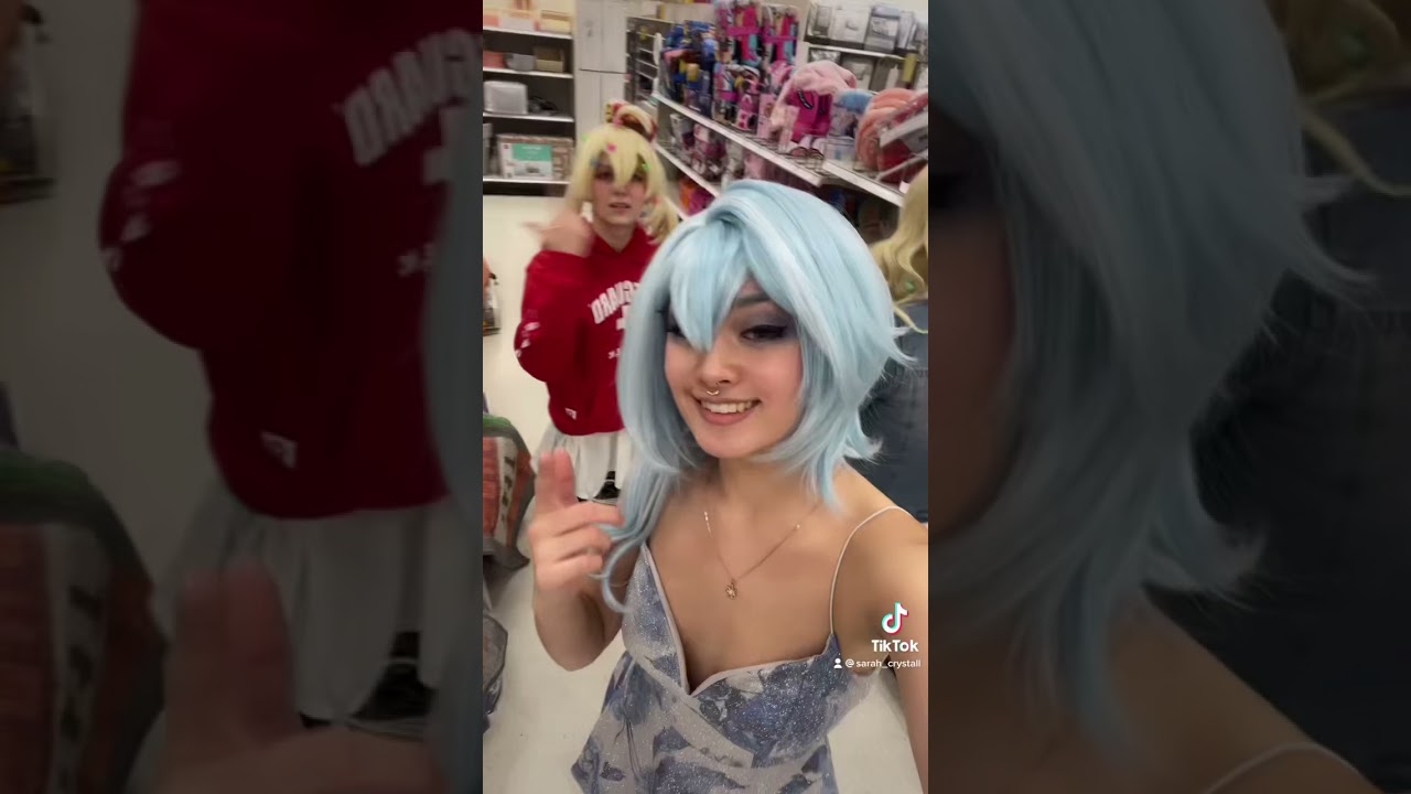 Genshin Impact at Target #genshinimpact #eula #barbara #mona #klee #cosplay