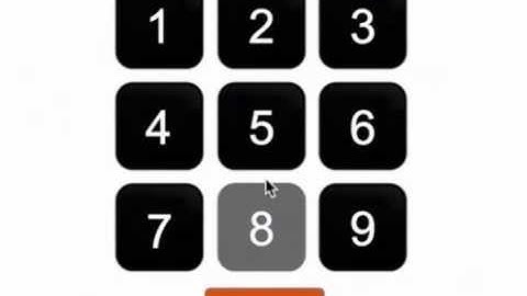 RC21X Instructions: Visual Working Memory - Numbers