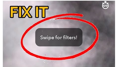 How to fix Snapchat filter not working problem Solved 2023