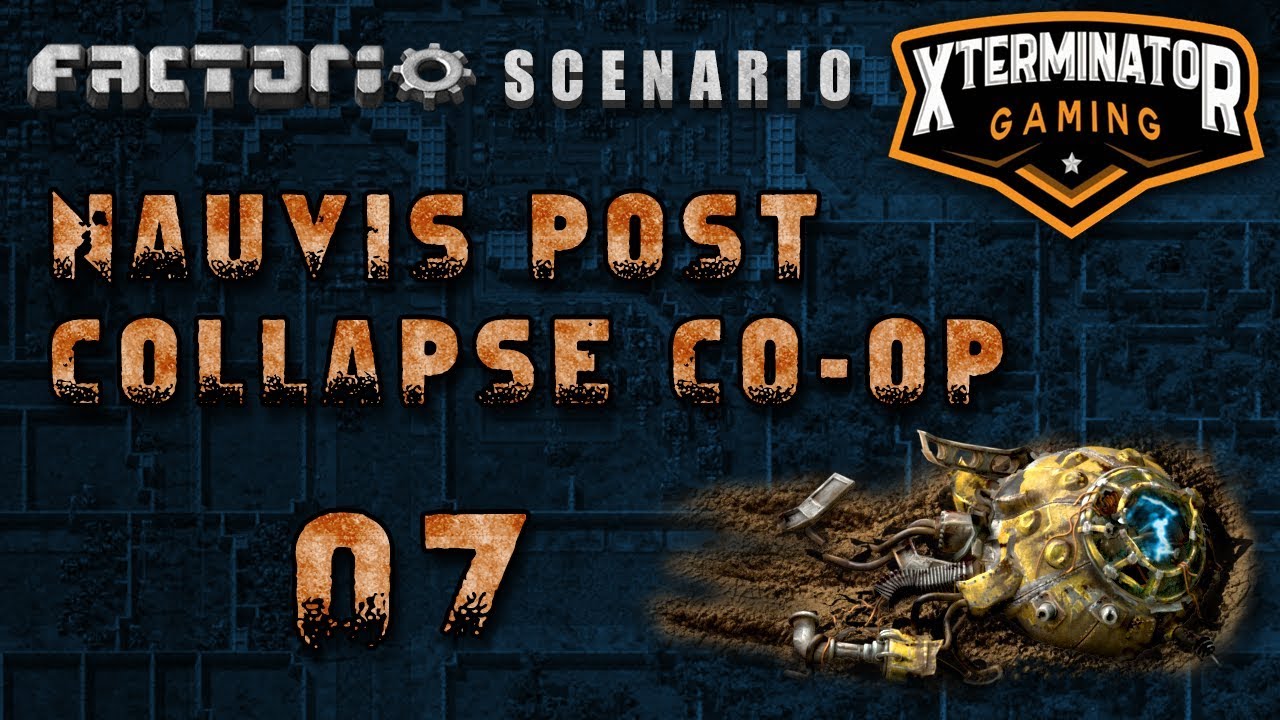 Factorio Nauvis Post Collapse Scenario EP7 - Base Expansion & Coal Outpost! : Multiplayer Gameplay