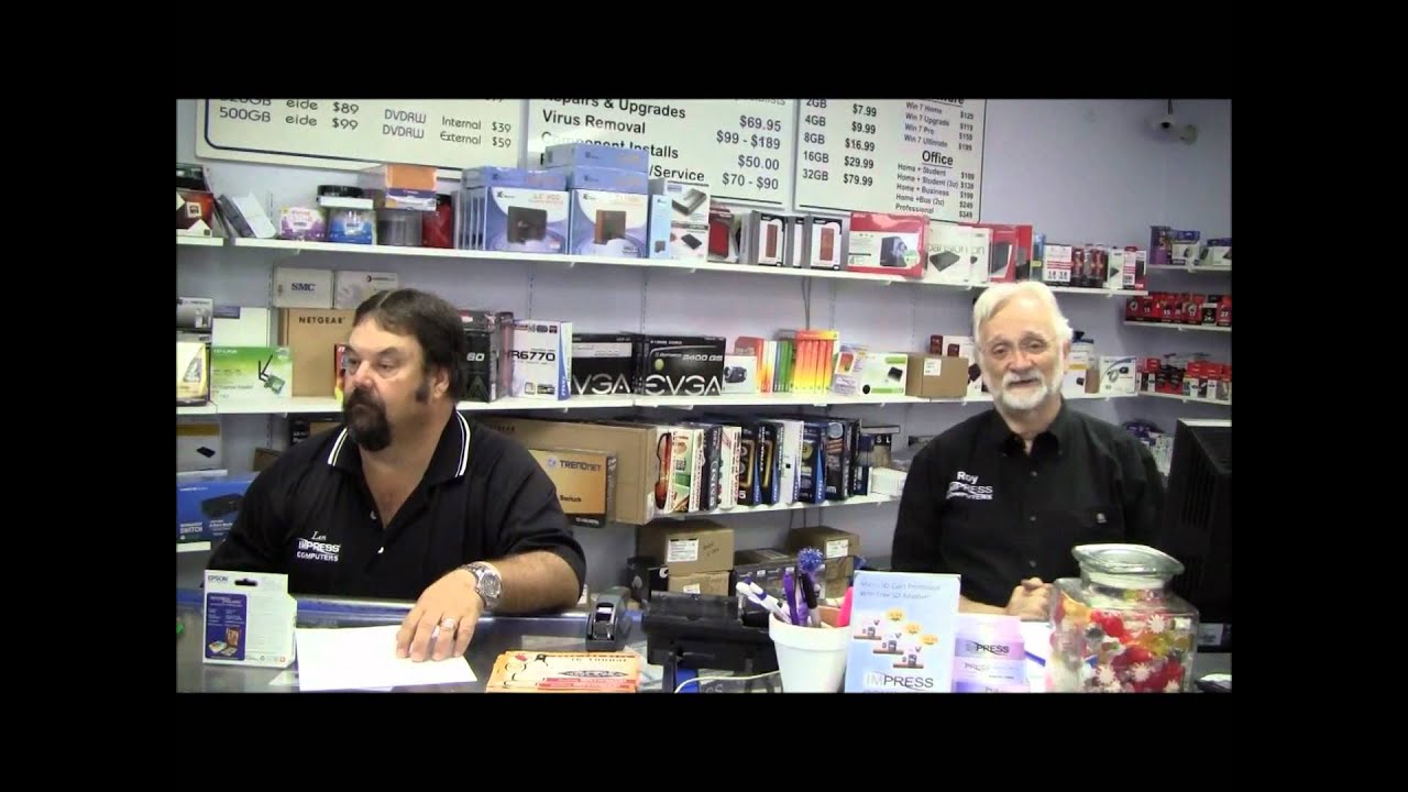 Computer Limericks at Impress Computers - YouTube