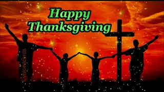 Happy thanksgiving message